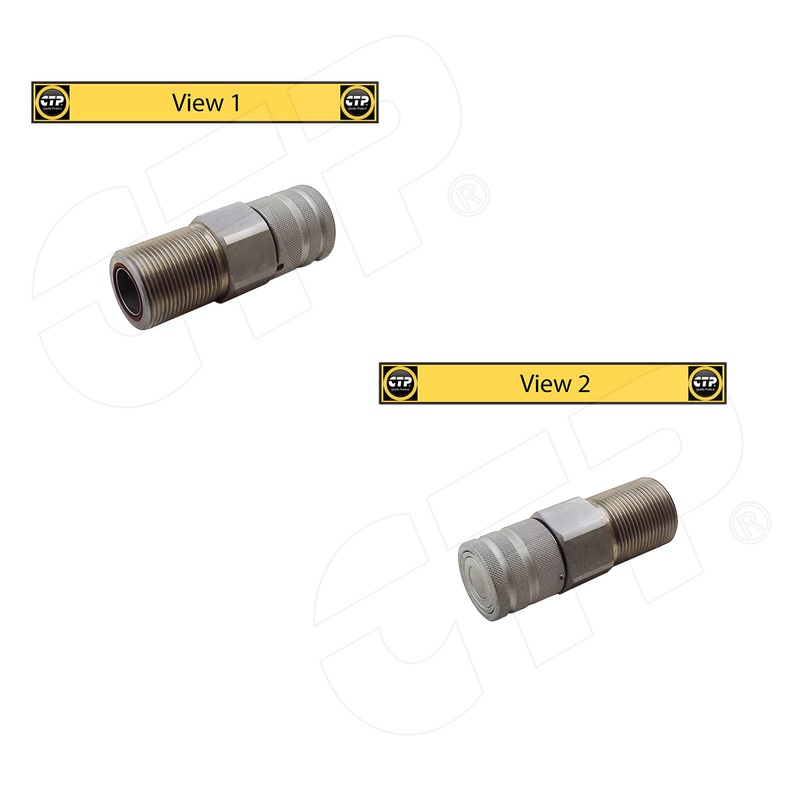 2416190 Coupler (Female) Flat Fac Fits Caterpillar Models