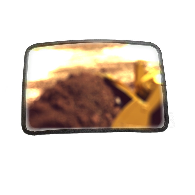 2219264 Mirror As-Heated Fits Caterpillar Models