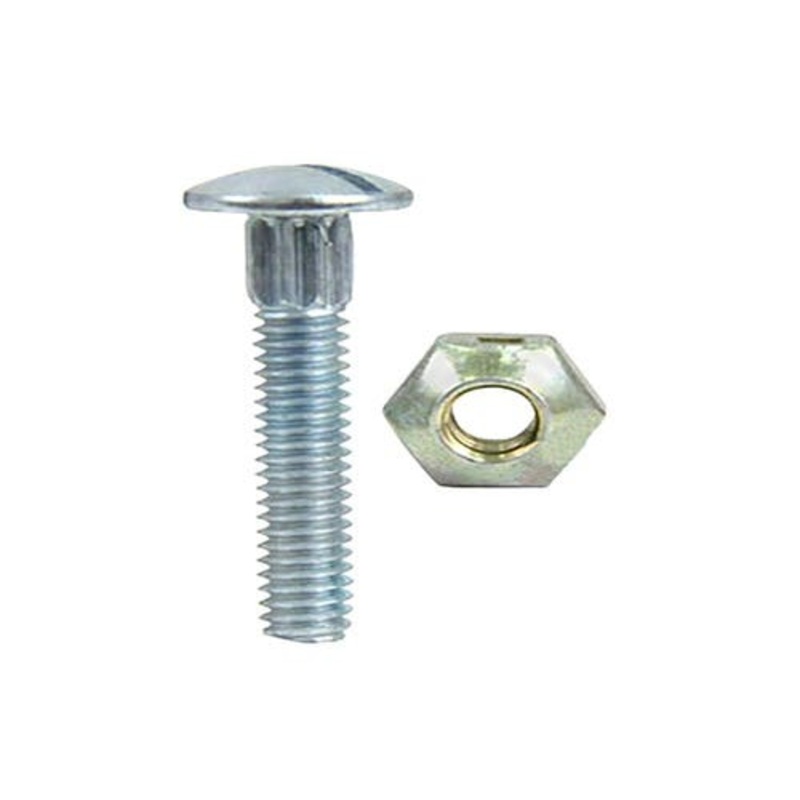 Knifehead Bolt with Locknut - 1-1/4" 25 pack