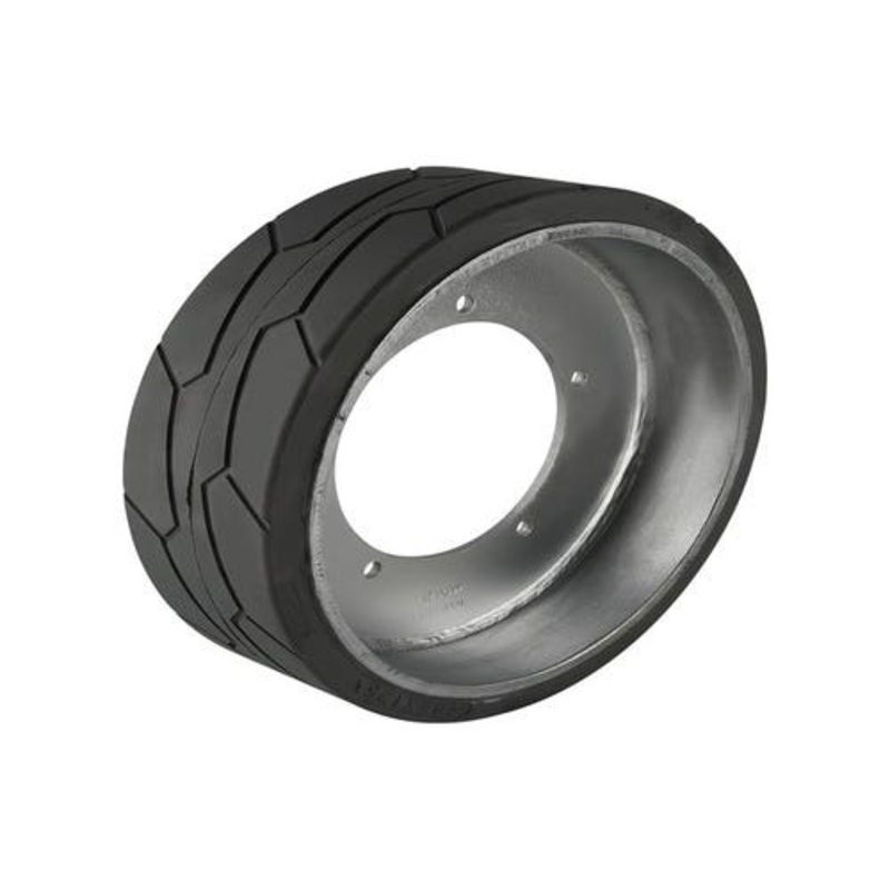 Solid Tire with Rim Assembly - 406 mm x 125 mm fits JLG 2915013