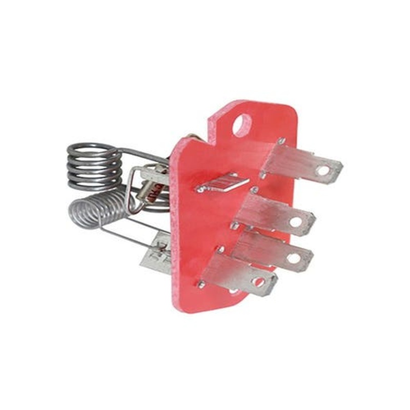 Blower Speed Resistor - 4 Terminal fits John Deere 7210 7410 7610 7710 7810 8100 8200 8300 8430 RE49636 fits JCB 716/19900 fits Caterpillar 501728D1