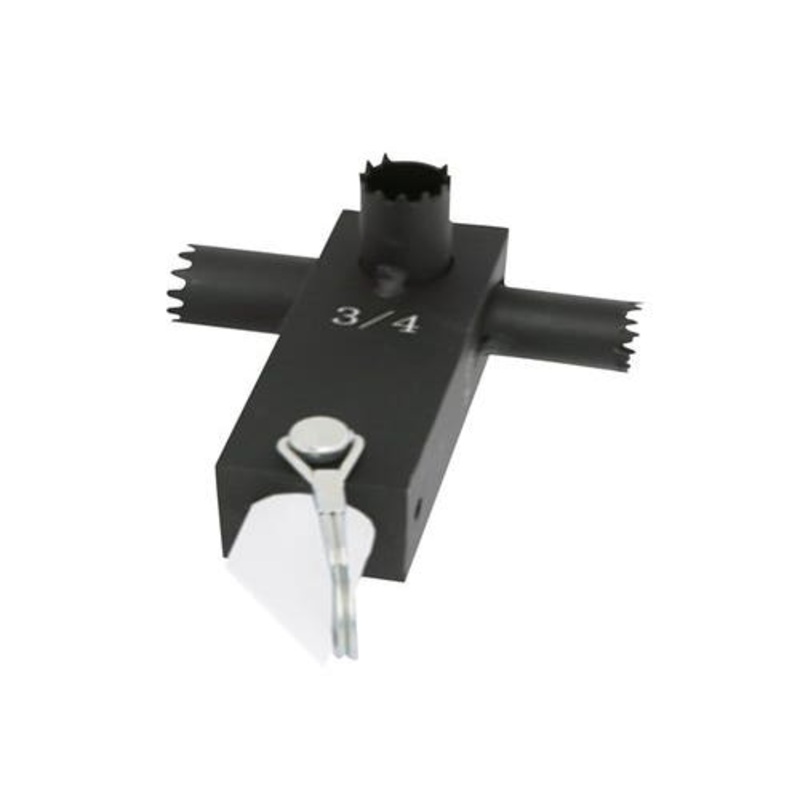 Poly Pipe Hole Punch - Head Only Medium