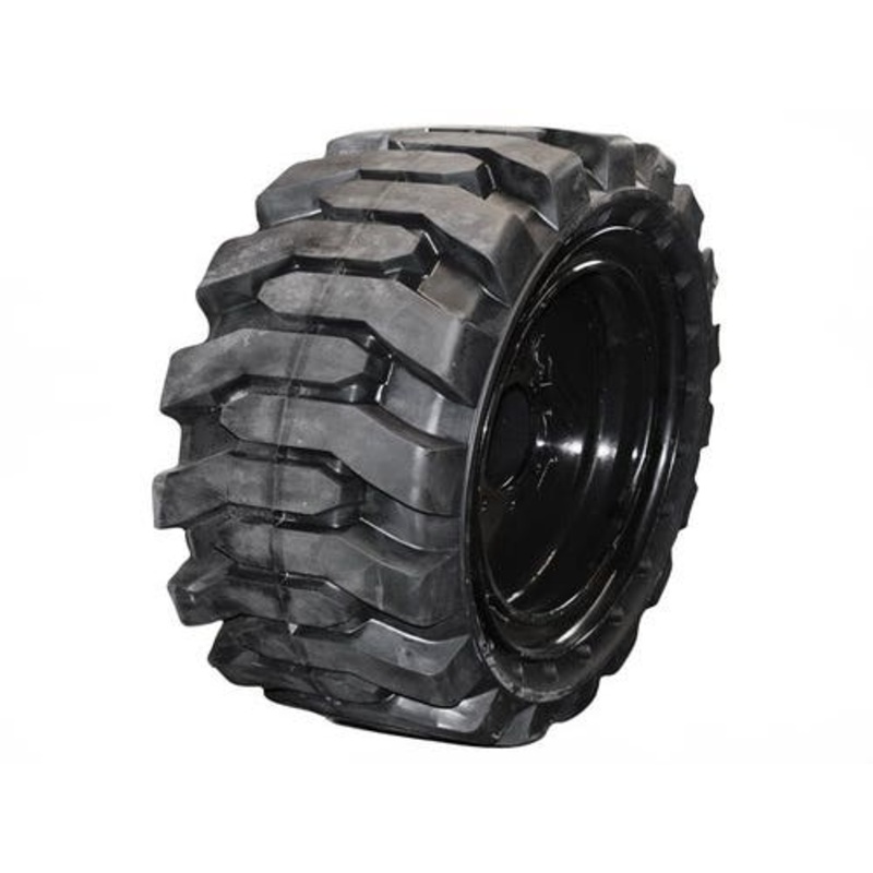 Solid Tire  12 x 16.5 - Right Hand fits John Deere fits New Holland fits Case fits Caterpillar fits Kubota fits Komatsu