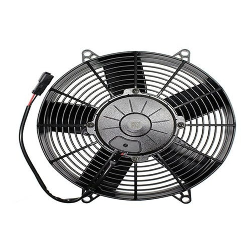 Fan Assembly with Guard Protection and OE CAT Connector HD Condenser 10" fits Caterpillar D5N D6G D6K D6N D6T D6T XL D7G 924GZ 924HZ 928HZ 350-8687