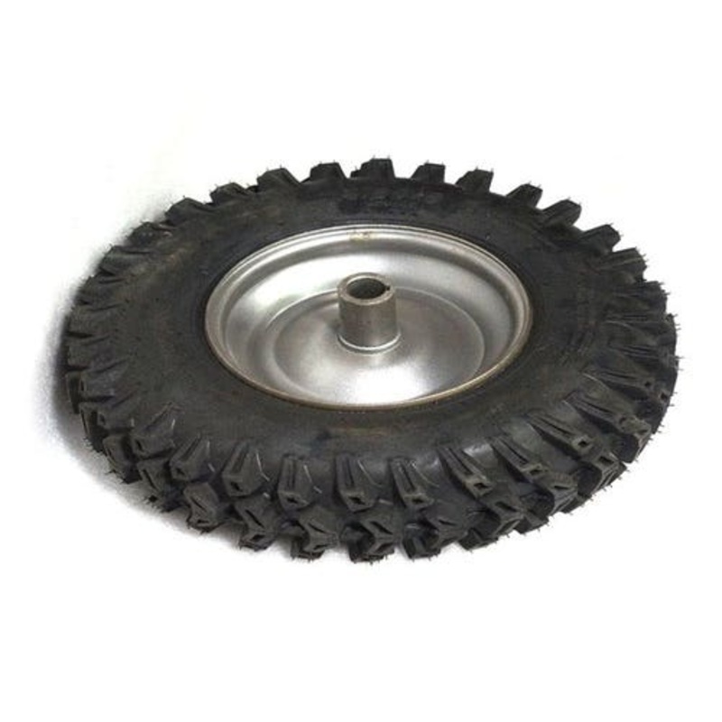 New, Old Stock 4.80-8 Right Hand Directional Tire and Wheel Assembly