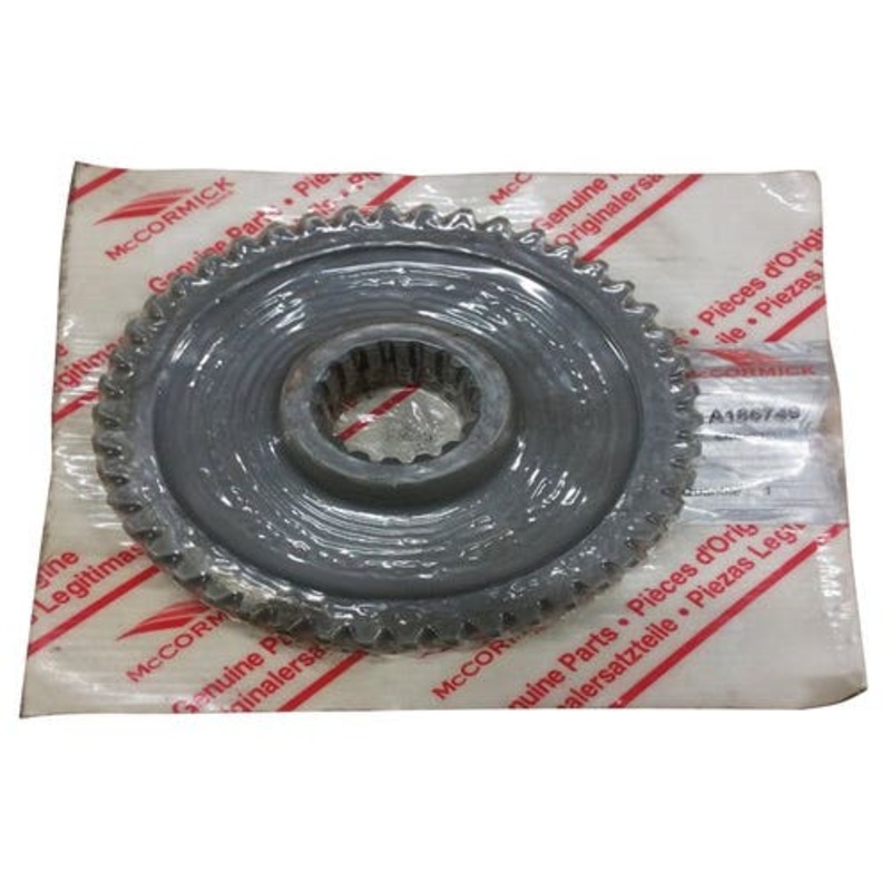 New, Old Stock Transmission Main Shaft Gear fits Case IH 5150 A186749 fits McCormick A186749