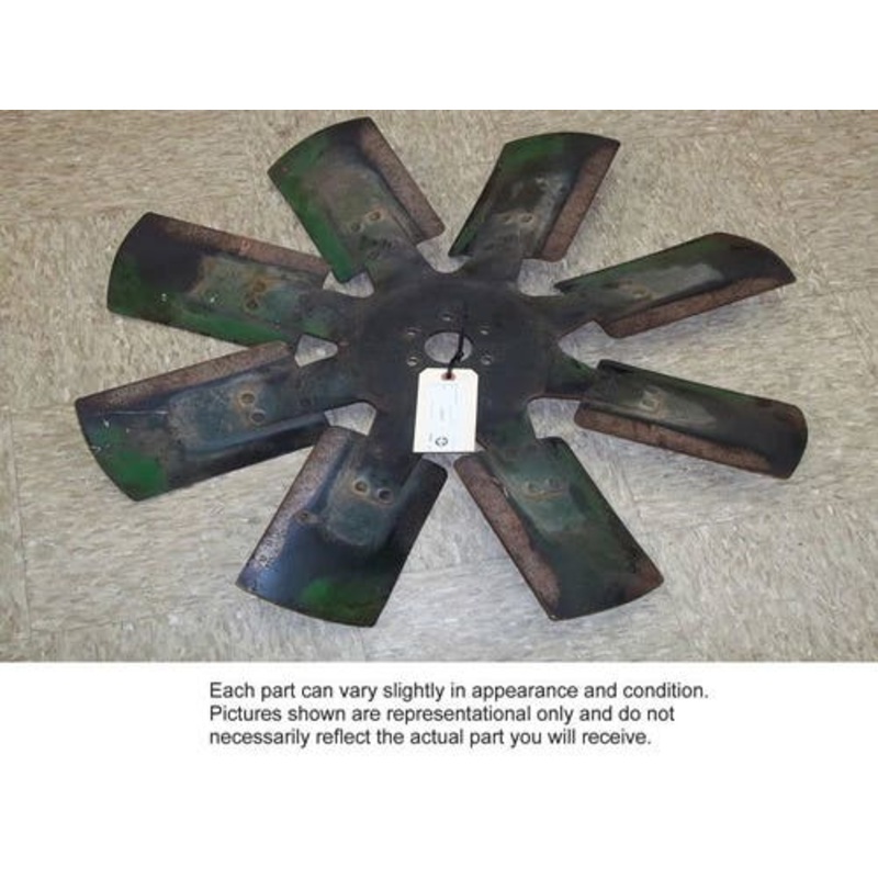 Used Cooling Fan - 8 Blade fits John Deere 8640 5820 5830 AR78811