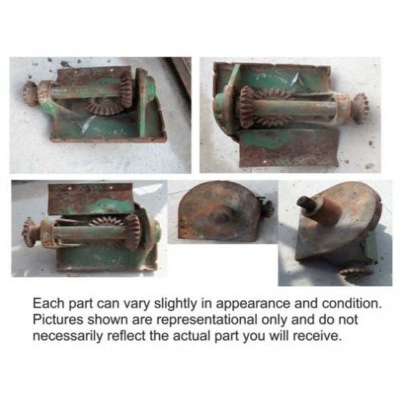 Used Gear Case Assembly - Vertical Unloading Auger fits John Deere 6620 6622 7720 7721 8820 H96117 H113224