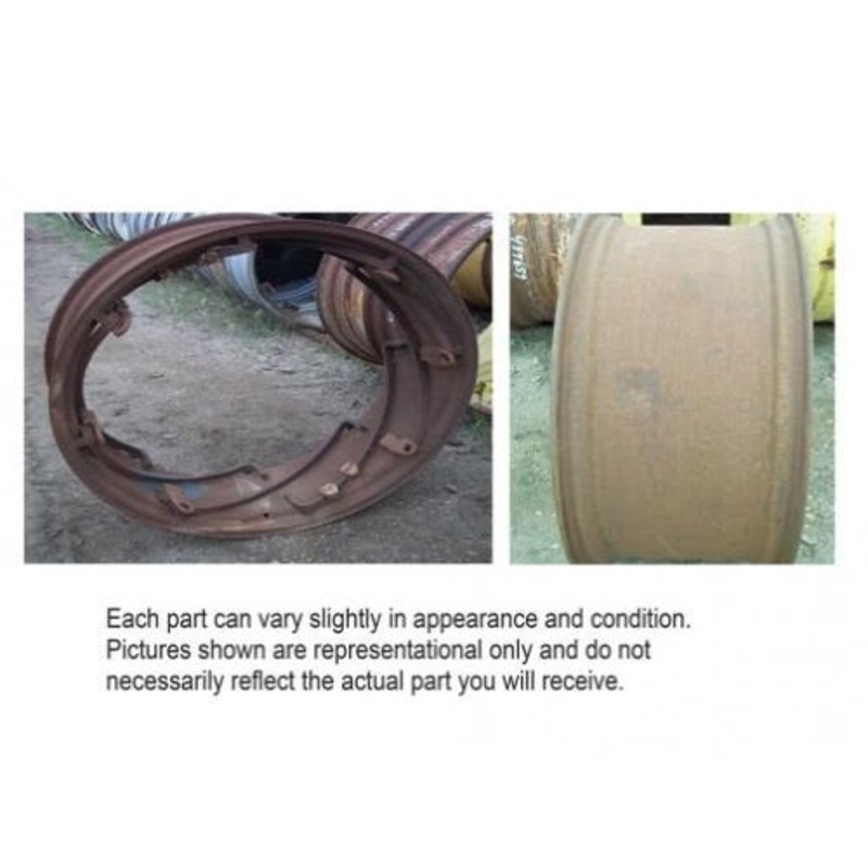 Used 14" x 38" 8 Rail Rear Rim