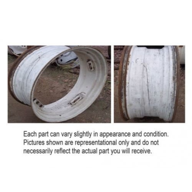 Used 15" X 38" 8 Bolt Rear Rim (4 channels) fits New Holland TM115 TM120 TM125 TM130 TM140 TS110 TS115 7840 8160 8240 8260 8340 fits Ford 82012522