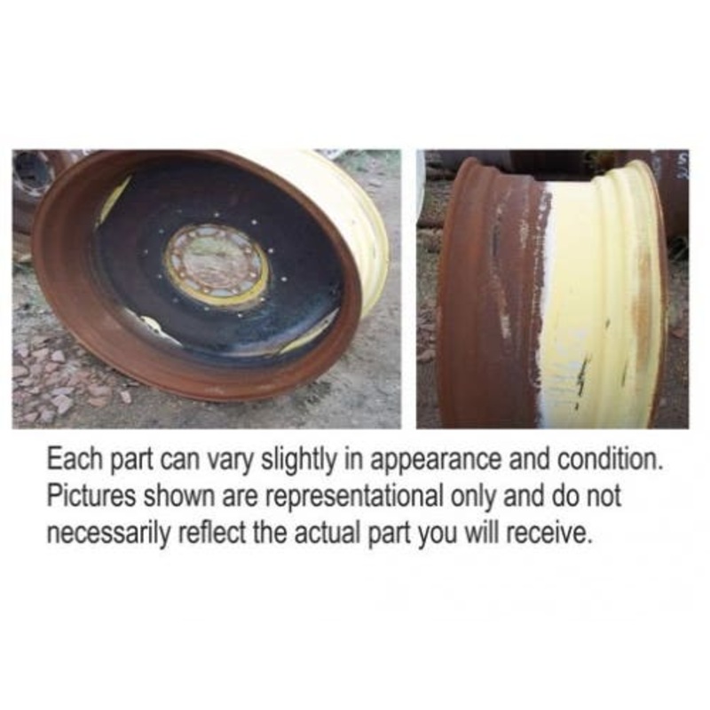 Used 15" x 38" Rear Rim 8 Bolt 8.625" Pilot Hole