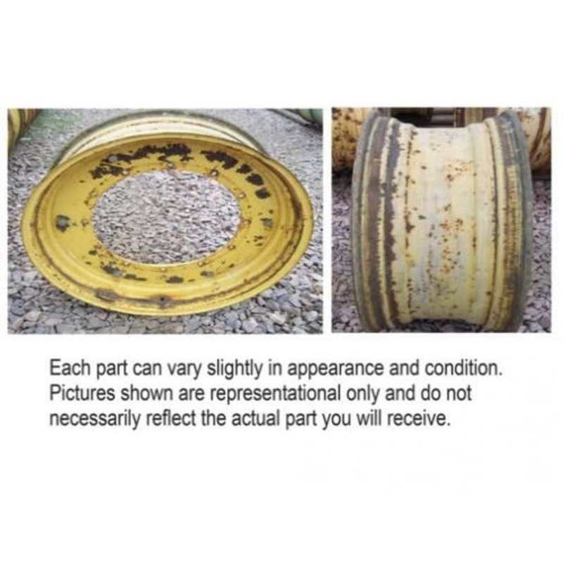 Used 16" x 38" 22 7/8" Pilot Hole,12 Bolt Versatile Dual Rear Rim