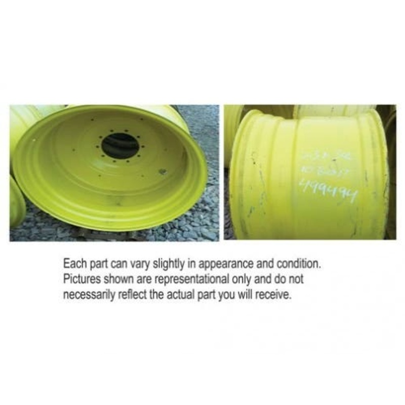 Used 23" x 38" 10 Bolt Rim Universal fits Rims, Wheels, Tires RE65232