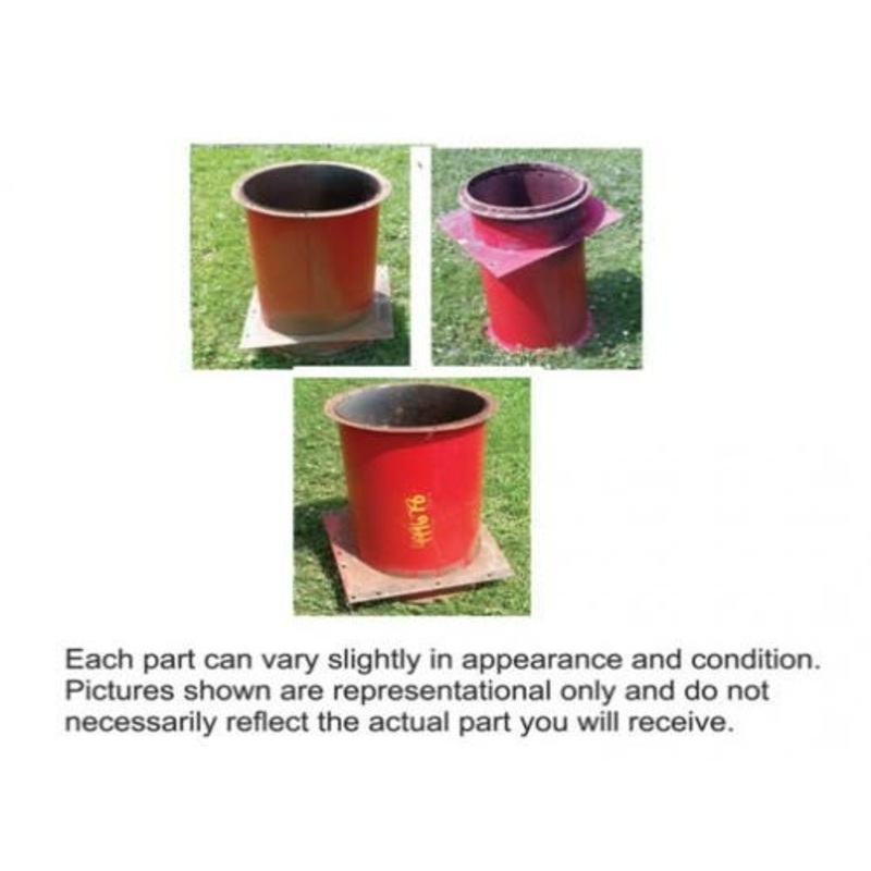 Used Auger Tube - Vertical Unloading fits International 1440 1460 1470 1480 1482 192830C92 fits Case IH 1670 1682 1640 1660 1680 192830C92