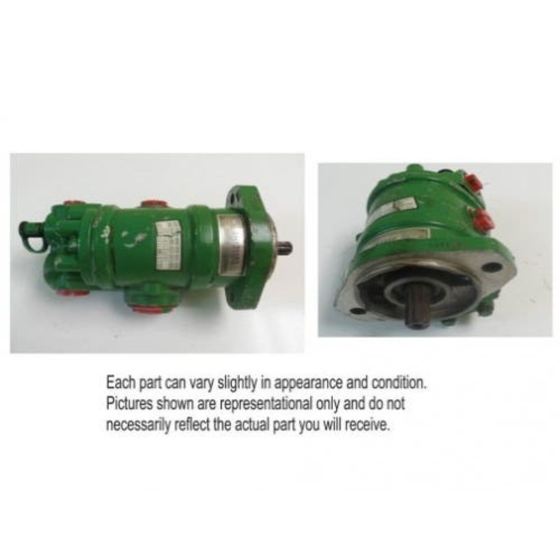 Used Hydraulic Pump fits John Deere CTS 9410 9450 9500 9510 9550 9560 9600 9610 9650 9660 AH131183 AH129389 R25381-RAG R25381-RAH R25382-RAN 25381-RAH