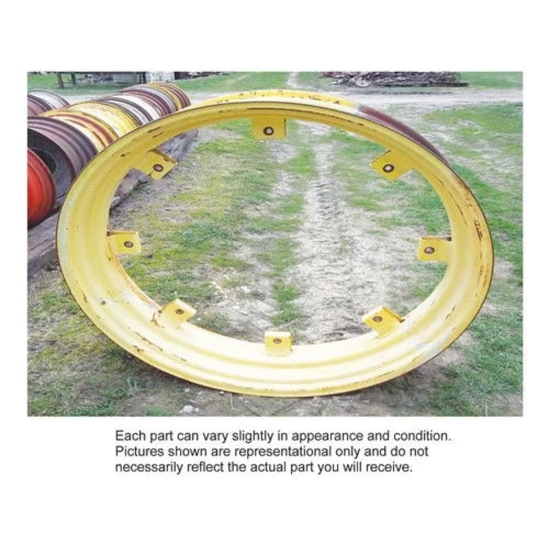 Used 12" x 46" 8 Lug Rim fits John Deere 2750 2755 6300 6400 2955 AL70250 AL70500