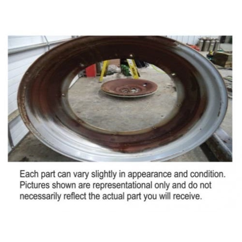 Used 16" x 42" 8 Bolt Plate Rim 28 1/2 " Pilot Hole