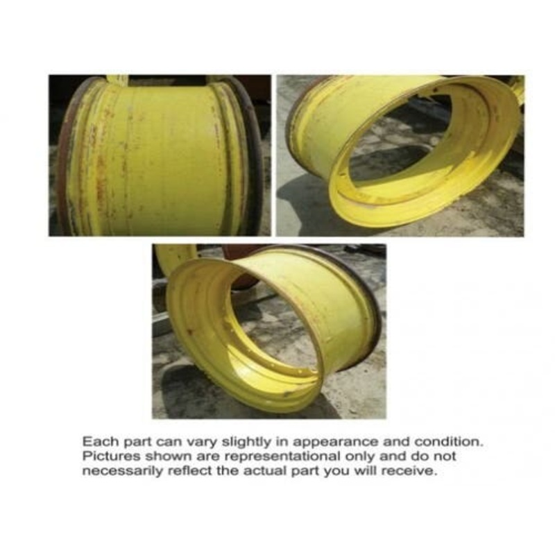 Used 18" x 38" 12 Bolt Plate Rim 30" Pilot fits John Deere 4055 4255 4455 4555 4560 4760 4960 7410 7610 7710 7810 8100 8200 8300 4755 4955 RE174760