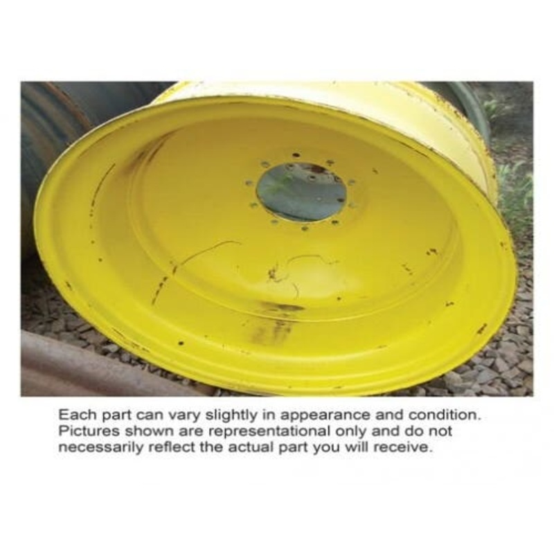 Used 18" x 42" 10 Bolt Outer Dual Rim fits John Deere 9610 9650 9660 9770 STS 9860 STS 9870 STS S660 S670 S680 S690 T660 T670 W650 W660 AH150346
