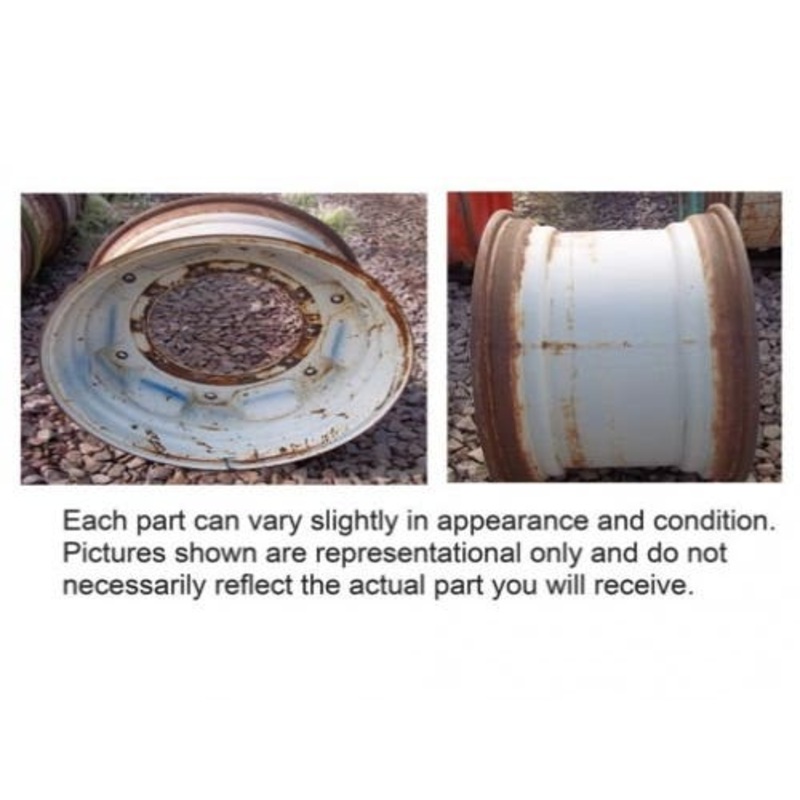 Used 20" X 34" 10 Bolt Plate Rim 17 3/4" Pilot Hole
