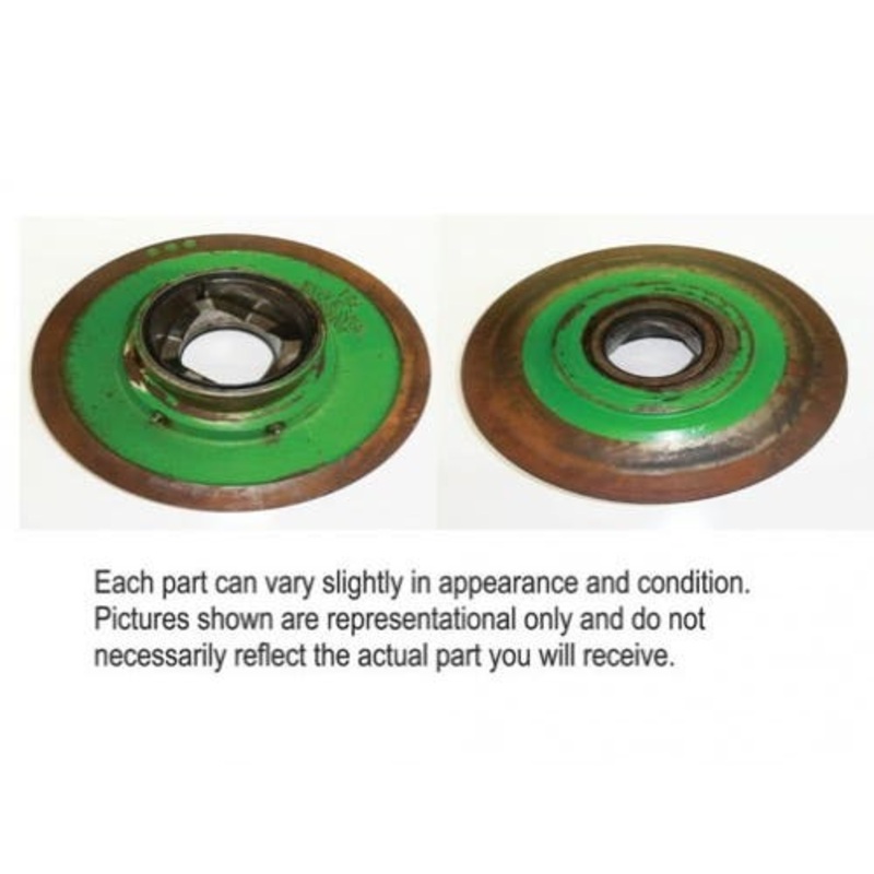 Used Feeder House Lower Shaft Outer Pulley Half fits John Deere 9560 9650 9660 9750 9760 9860 AH204587 H204862