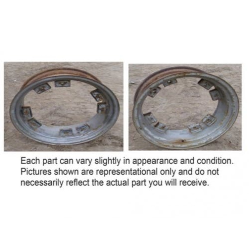 Used 10" x 24" 8 Channel Front Rim fits Case IH CX70 CX80 CX90 CX100 595 685 695 3220 3230 4210 4230 4240 5120 5130 5140 5220 5230 5240 5250 99975C1