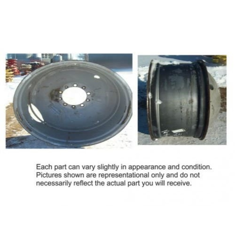 Used 16" x 38" Rim 10 Bolt Combine Dual 11" Pilot 8" Bubble fits Case IH 1660 1666 1680 1688 87515123 184352C1