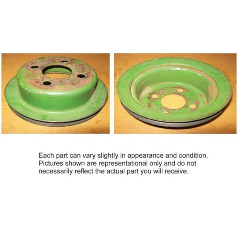 Used Water Pump Pulley fits John Deere 4400 3010 3020 4000 4010 4020 4230 4400 AR40148 R26334 R40211