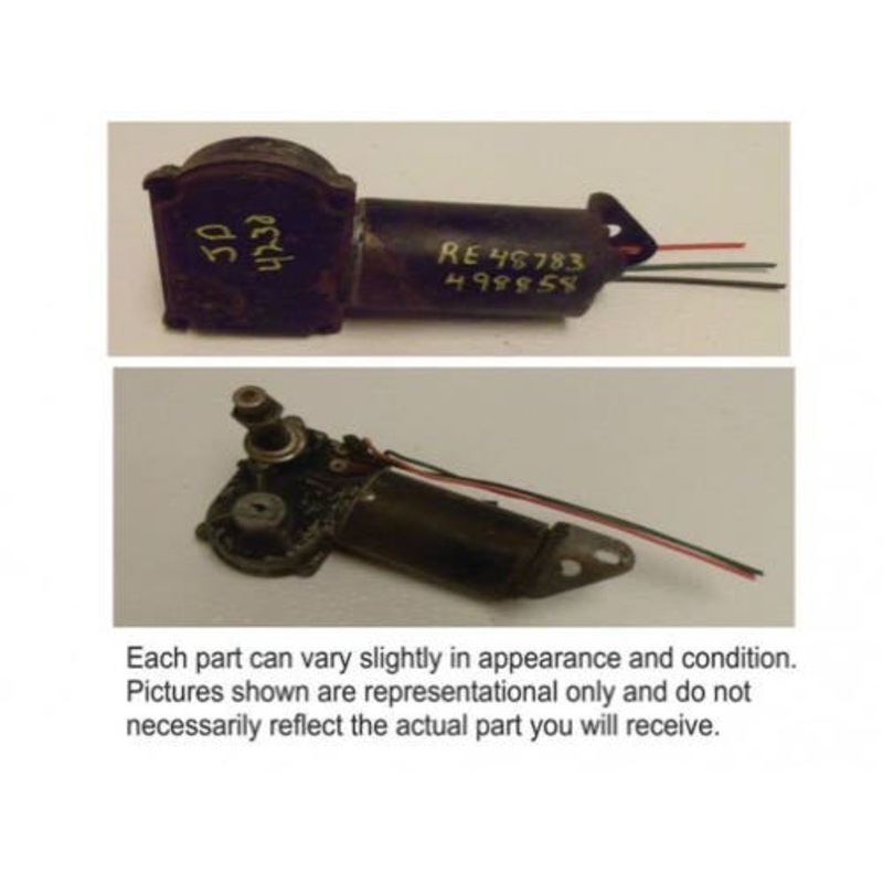 Used Windshield Wiper Motor - Left Hand fits John Deere 4030 4040 4050 4230 4240 4250 4320 4430 4440 4450 4630 4640 4650 4840 4850 8430 8630 AR56691