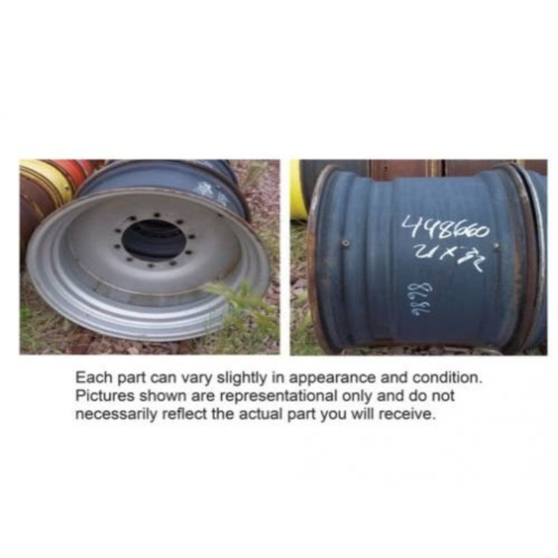 Used 21" X 32" Rim 10 Bolt 11" Pilot Med. Duty fits Case IH 1660 2144 2166 2188 2344 2366 1680 2377 2388 184482C4 193666C1 87393041 87411121 184482C1