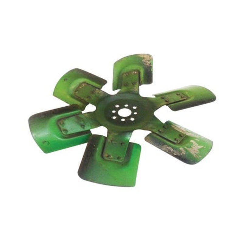 Used Cooling Fan - 6 Blade fits John Deere 3040 3140 4230 2940 2950 3150 4030 4040 4230 3830 4890 AR64075