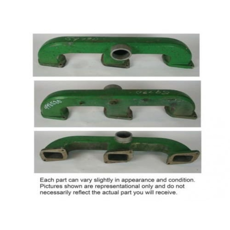 Used Intake Manifold fits John Deere 4040 4050 4055 4240 4250 4255 4430 4440 4450 4455 4555 4560 4755 4760 4955 4960 CTS 6620 7720 9500 9600 R89790