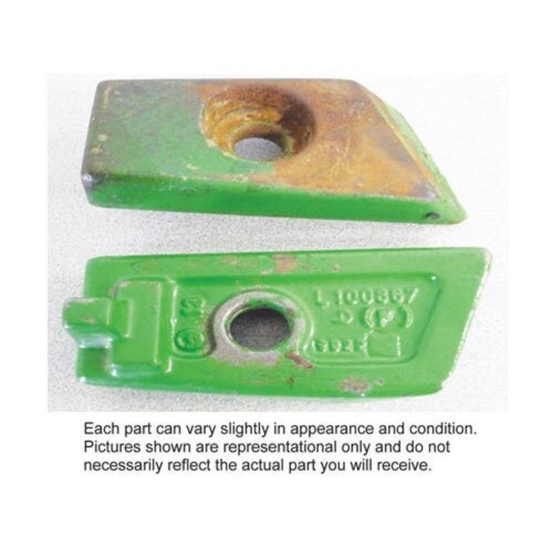 Used Sway Block - Left Hand fits John Deere 6110 6120 6200 6210 6215 6220 6300 6310 6320 6400 6405 6410 6415 6420 6500 6605 6615 6715 7220 7320 L79536