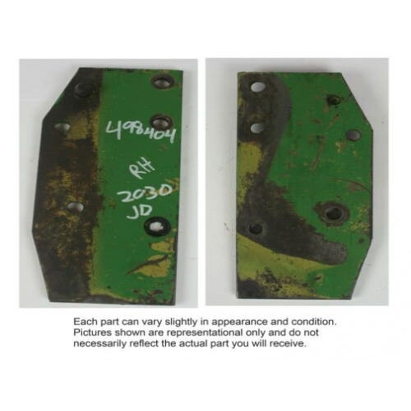 Used Sway Block Support Plate - Right Hand fits John Deere 820 830 1020 1520 1530 2020 2030 2040 2155 2240 2350 2355 2440 2630 2640 2750 2755 AT20167