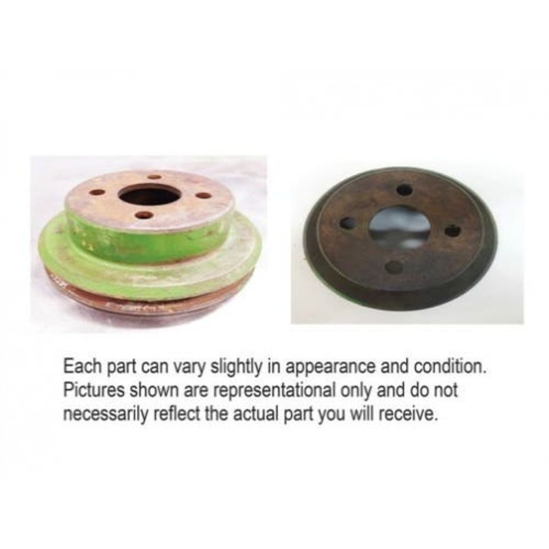 Used Water Pump Pulley fits John Deere 4400 3010 3020 4000 4010 4020 4230 4400 AR40148 R40211 R26334