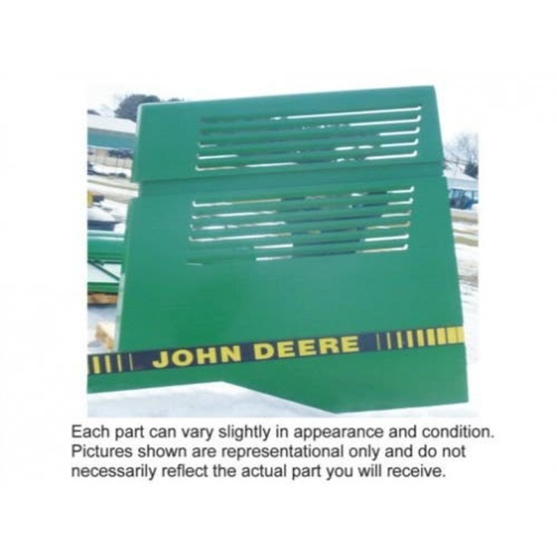 Used Engine Access Door fits John Deere CTS 9400 9410 9500 9510 9600 9610 AH136163 AH126013