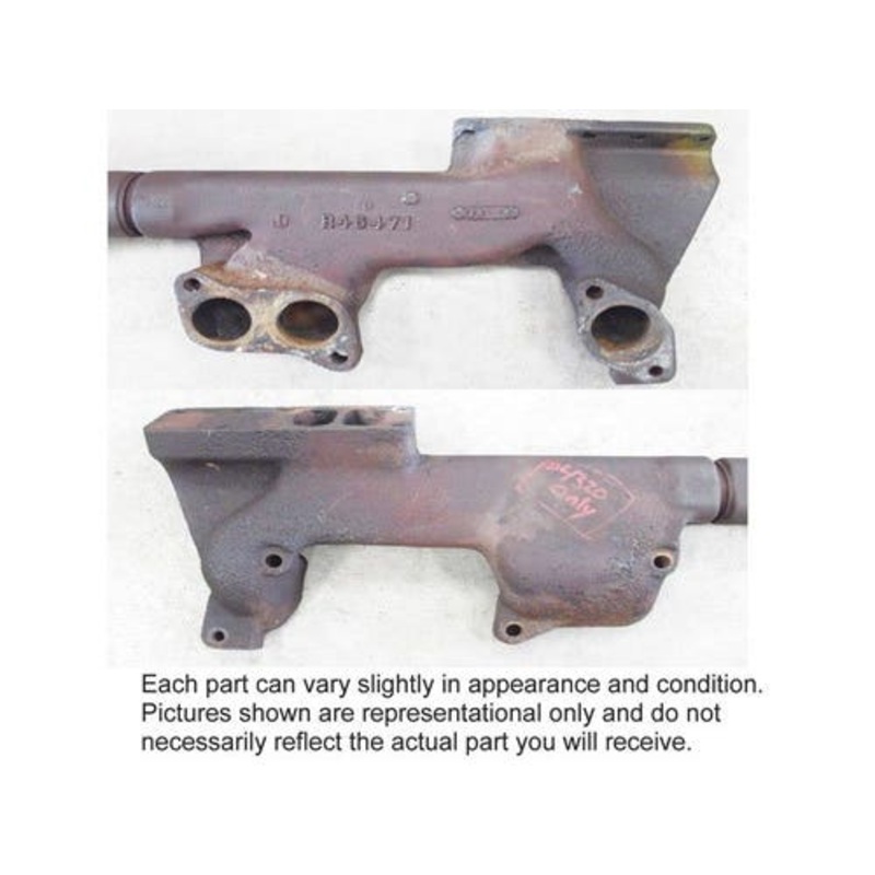 Used Exhaust Manifold fits John Deere 4320 R46471 AR49501