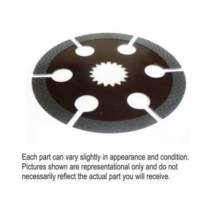 Used Internal Spline Brake Disc fits Ford TW5 TW10 TW15 TW20 TW25 TW30 TW35 8000 8200 8400 8530 8630 8670 8700 8730 8830 9000 9200 9600 9700 86014787