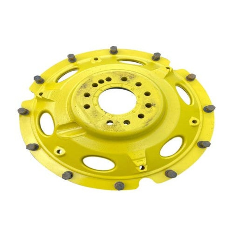 Used Rear Cast Wheel - 10 Hole fits John Deere 8120 8220 8320 8420 8520 9120 9220 9320 9420 9520 9620 R192508