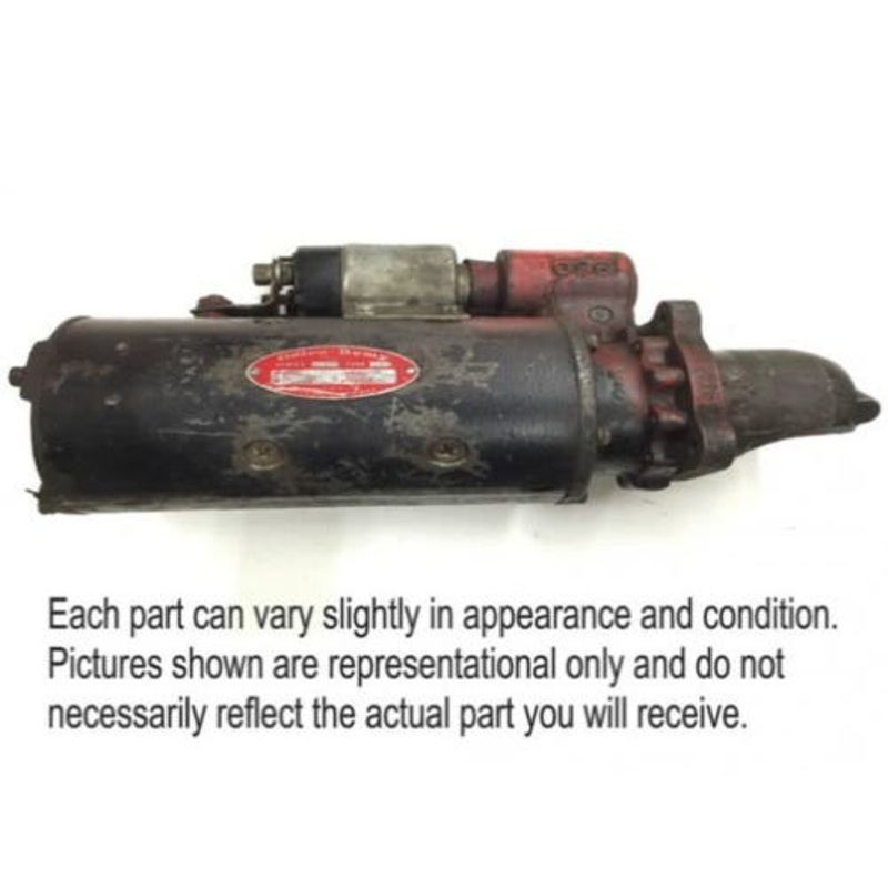 Used Starter fits International 1420 1440 1460 1470 1480 fits Case IH 1620 fits Delco Remy 1113444 1990321 1993791 4868 104211A1 245153C91 104211A1R