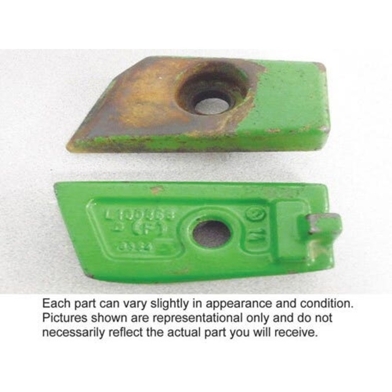 Used Sway Block - Right Hand fits John Deere 6110 6120 6200 6210 6215 6220 6300 6310 6320 6400 6405 6410 6415 6420 6500 6605 6715 7220 7320 L100868