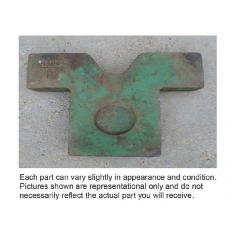 Used Combine "T" Weight fits John Deere 6600 6620 7700 7720 H80051