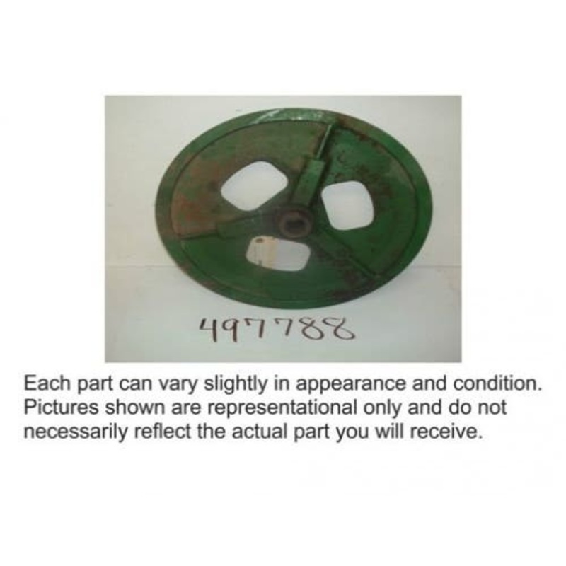 Used Pulley - Separator Fan Drive fits John Deere CTS 9400 9410 9450 9510 9550 9610 9650 9500 9560 9600 9660 AH146463 H152110