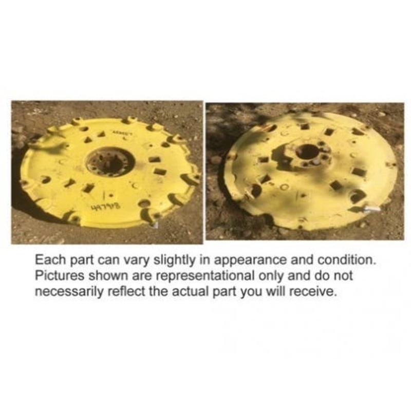 Used Rear Cast Wheel fits John Deere 6410 2555 2755 2840 2940 2950 2955 3030 3040 3055 3130 3140 3150 3155 6110 6200 6210 6300 6310 6400 6410 L29137