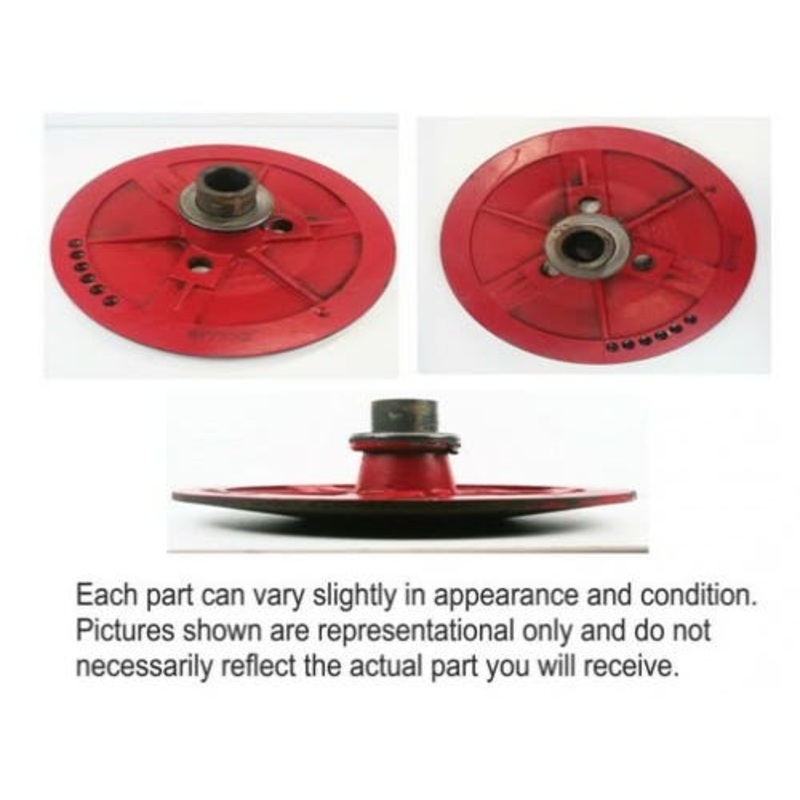 Used Rotor Drive Pulley Half fits International 1420 1440 1460 1470 1480 fits Case IH 1620 1640 1660 1680 193620C2 193620C1