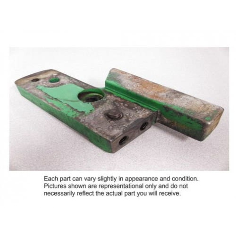 Used Sway Block Support Bracket LH fits John Deere 4055 4250 4255 4350 4440 4450 4455 AR96600 R64749 R72870