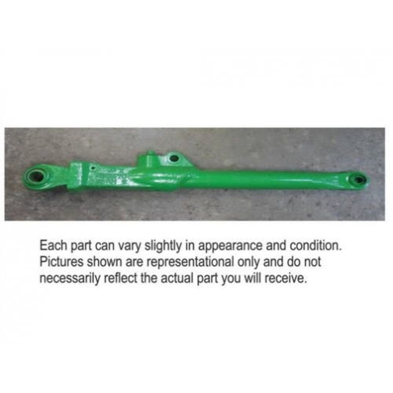 Used Draft Link Assembly - Right Hand fits John Deere 4250 4255 4440 4450 4455 RE11473 RE43698 RE55265 AR70354