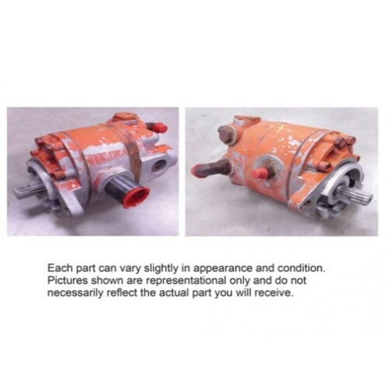 Used Dual Stage Hydraulic Pump fits Allis Chalmers 200 190 190XT 210 220 70255100 70257005