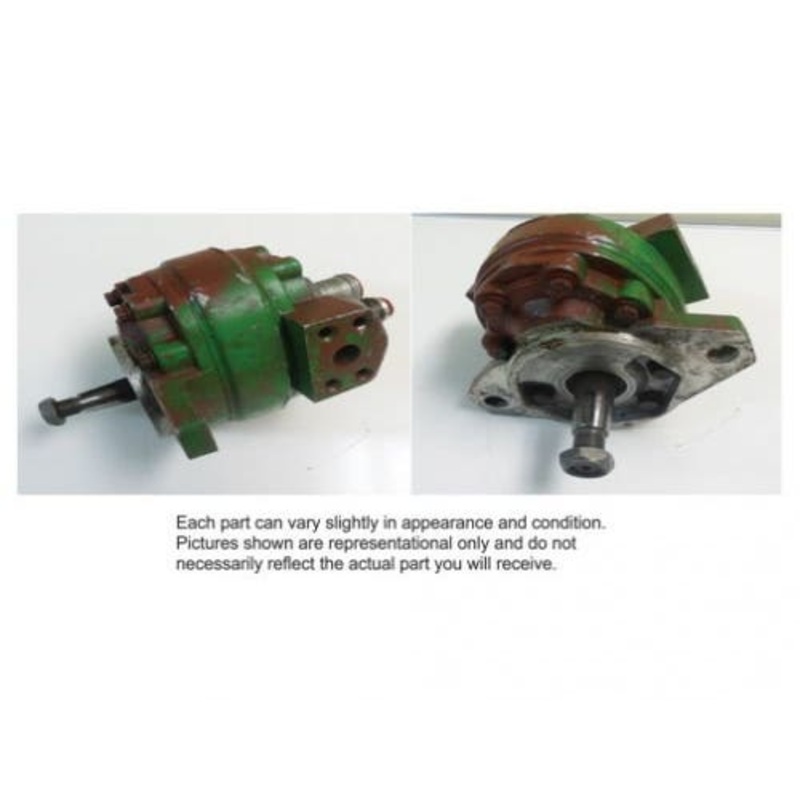 Used Hydraulic Pump fits John Deere 24T 327 328 336 337 338 342 346 347 348 AE44550 AE26572 24507 25508