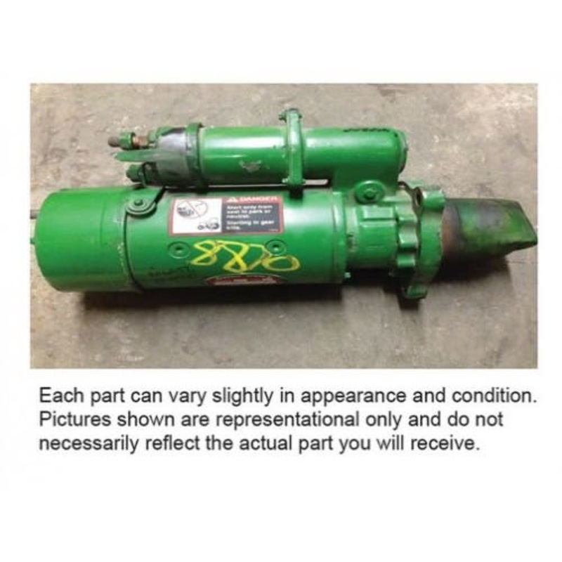 Used Starter - Delco Style DD (6252) fits John Deere 5020 6030 7520 8630 8640 8650 8760 8770 8850 9200 9300 9400 644 RE69590 fits Delco Remy 1993935